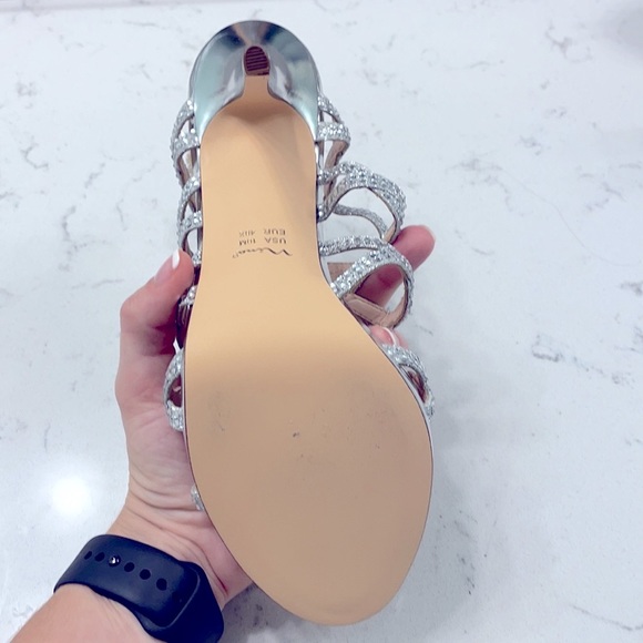 Silver Dress Heels - Picture 12 of 12